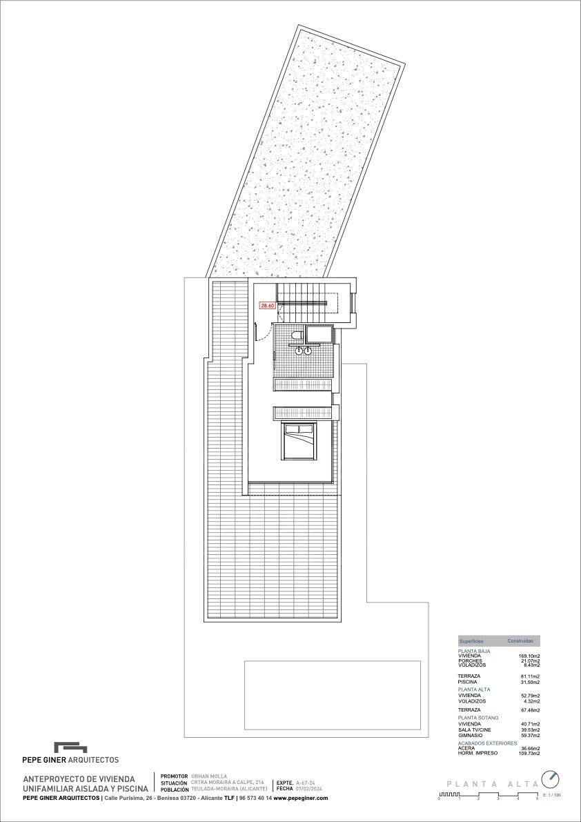 Villa Moraira, Alicante, Spānijā 3 istabas,  Nr. 157635