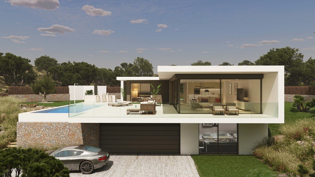 Huvila Campoamor, Alicante, Espanja 3 makuuhuonetta, 330 m2 No. 144960