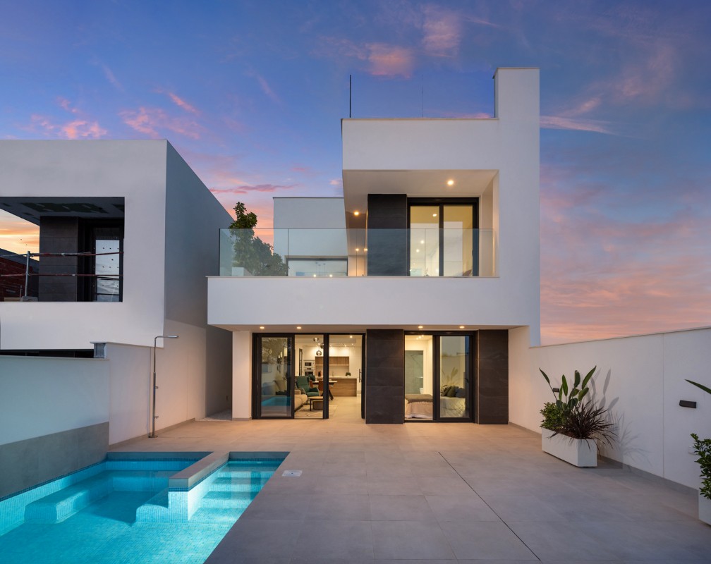 Villa Benijofar, Alicante, Spānijā 3 istabas, 136 m2 Nr. 144965