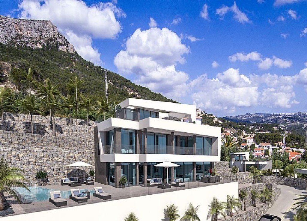 Villa Calpe, Alicante, Spānijā 4 istabas, 410 m2 Nr. 144964