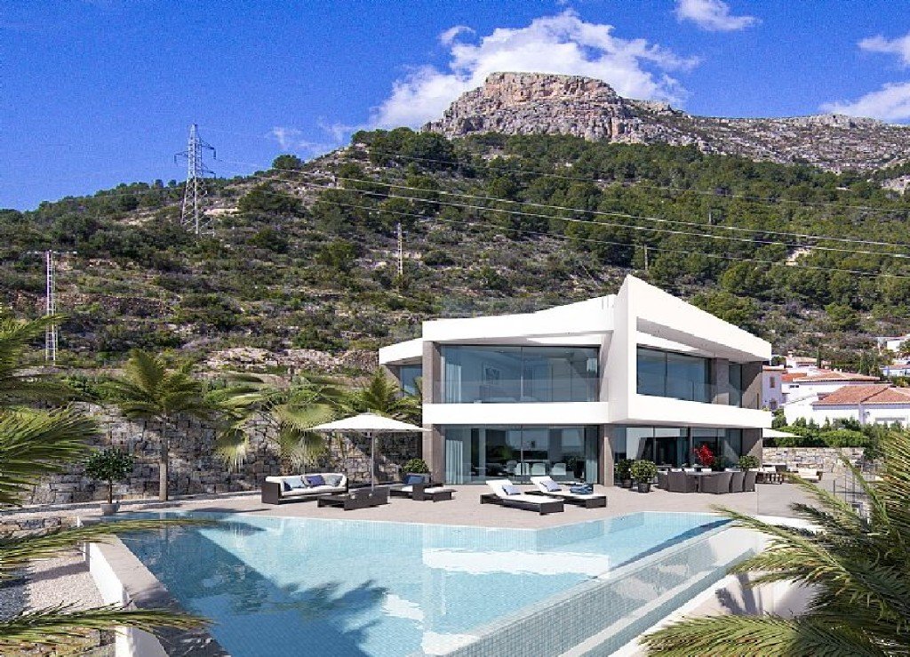 Villa Calpe, Alicante, Spānijā 4 istabas, 410 m2 Nr. 144964