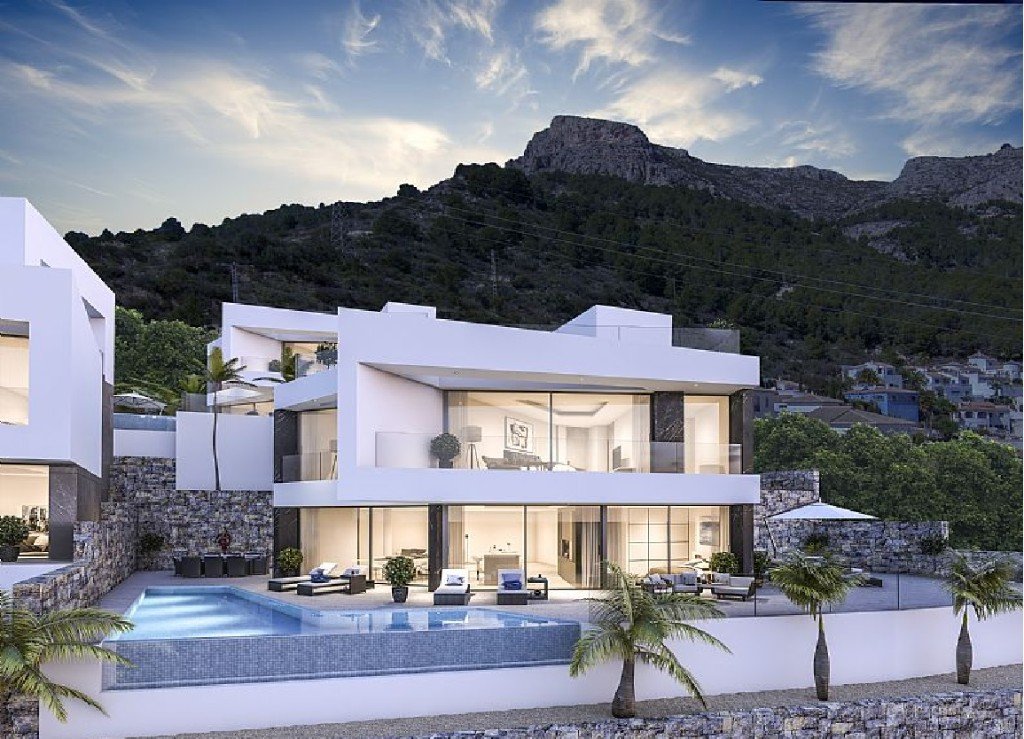 Villa Calpe, Alicante, Spānijā 4 istabas, 410 m2 Nr. 144964