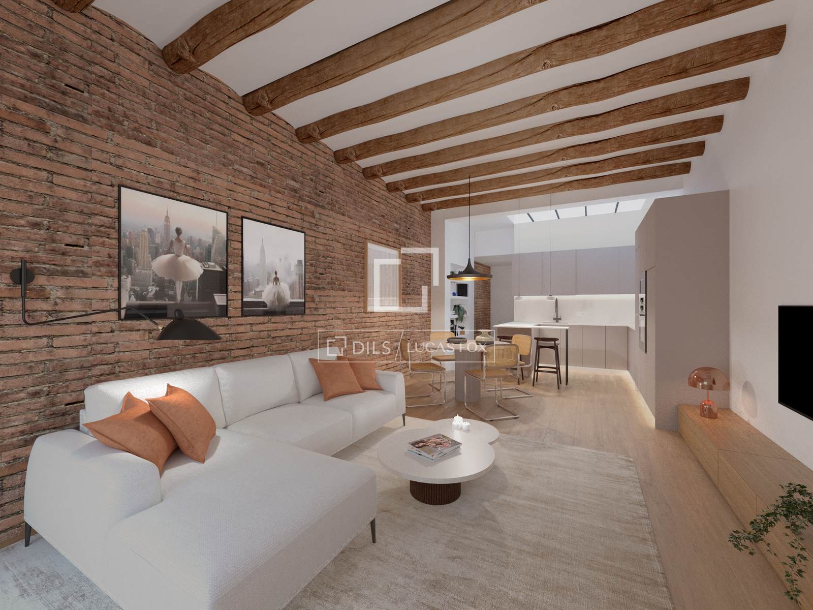 Apartamento en Barcelona, España 2 dormitorios, 87 m2 No. 150784
