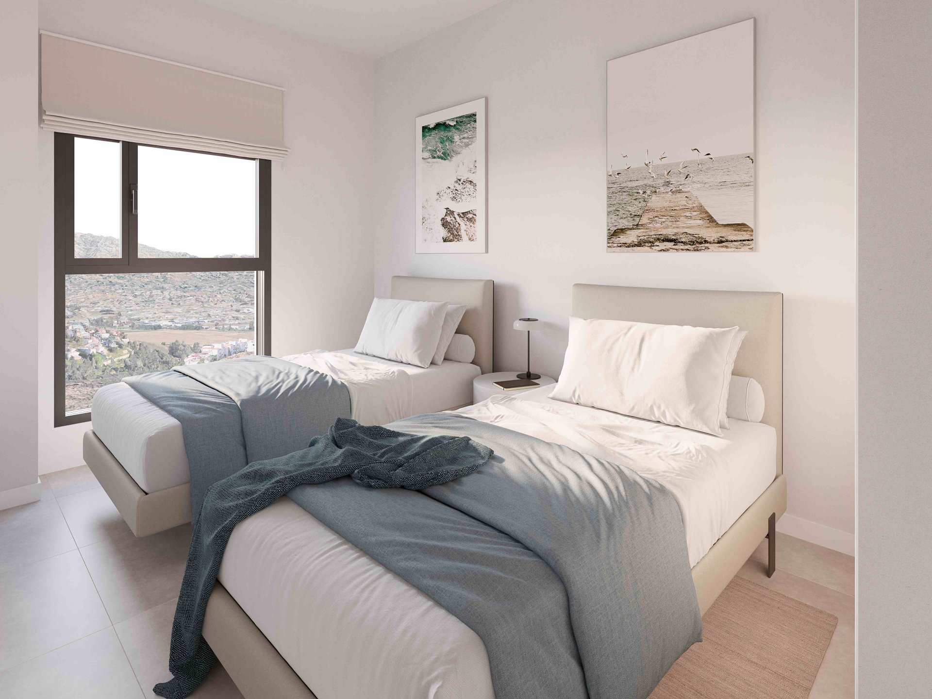 Apartment à Mijas, Malaga, Espagne 2 chambres, 110 m2 No. 180949