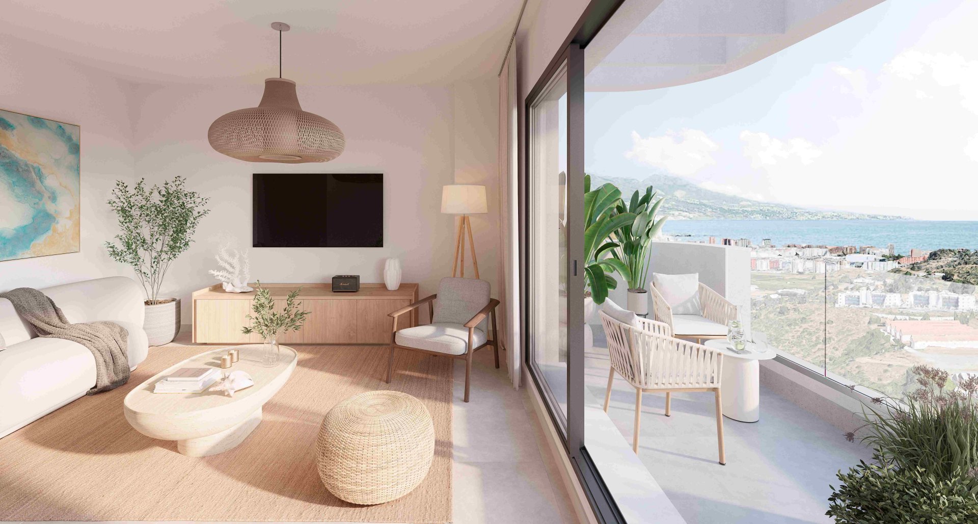Apartment à Mijas, Malaga, Espagne 2 chambres, 110 m2 No. 180949