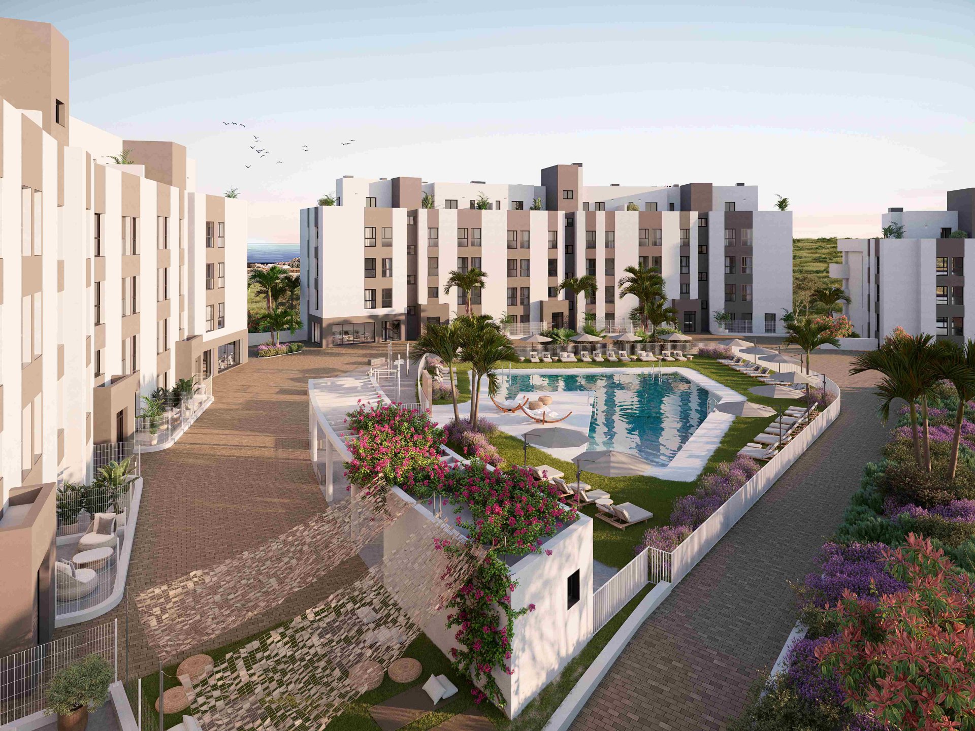 Apartment à Mijas, Malaga, Espagne 2 chambres, 110 m2 No. 180949