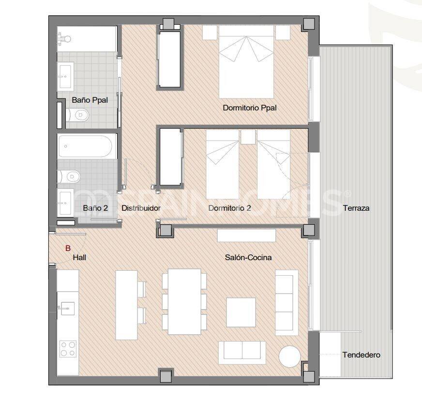 Apartament w Estepona, Malaga, Hiszpania 3 sypialnie, 112 mkw. nr 160623