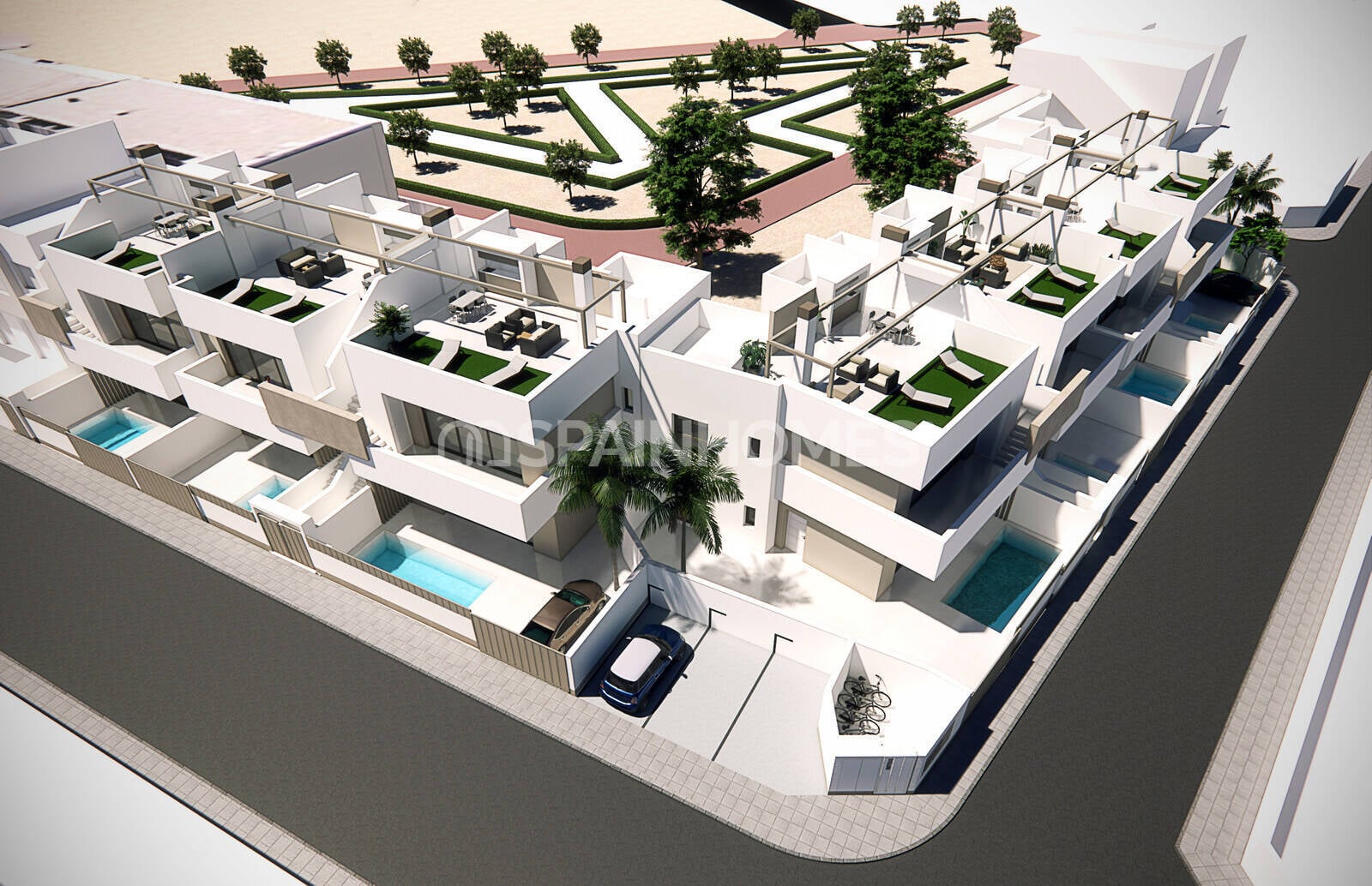 Penthauss Pilar de la Horadada, Alicante, Spānijā 3 istabas, 95 m2 Nr. 160620