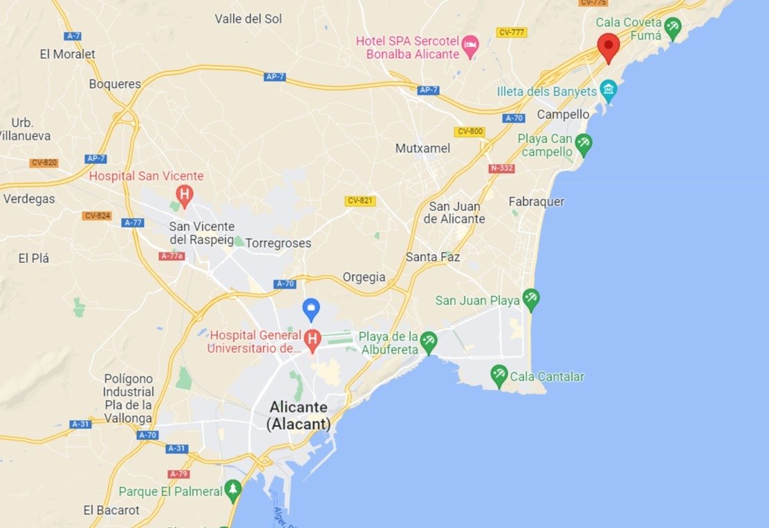 Apartamento en El Campello, Alicante, España 3 dormitorios, 220 m2 No. 165095