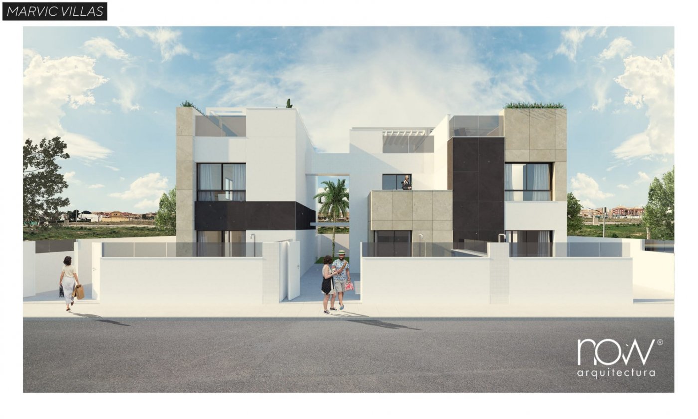 Villa en Pilar de la Horadada, Alicante, España 3 dormitorios,  No. 165091