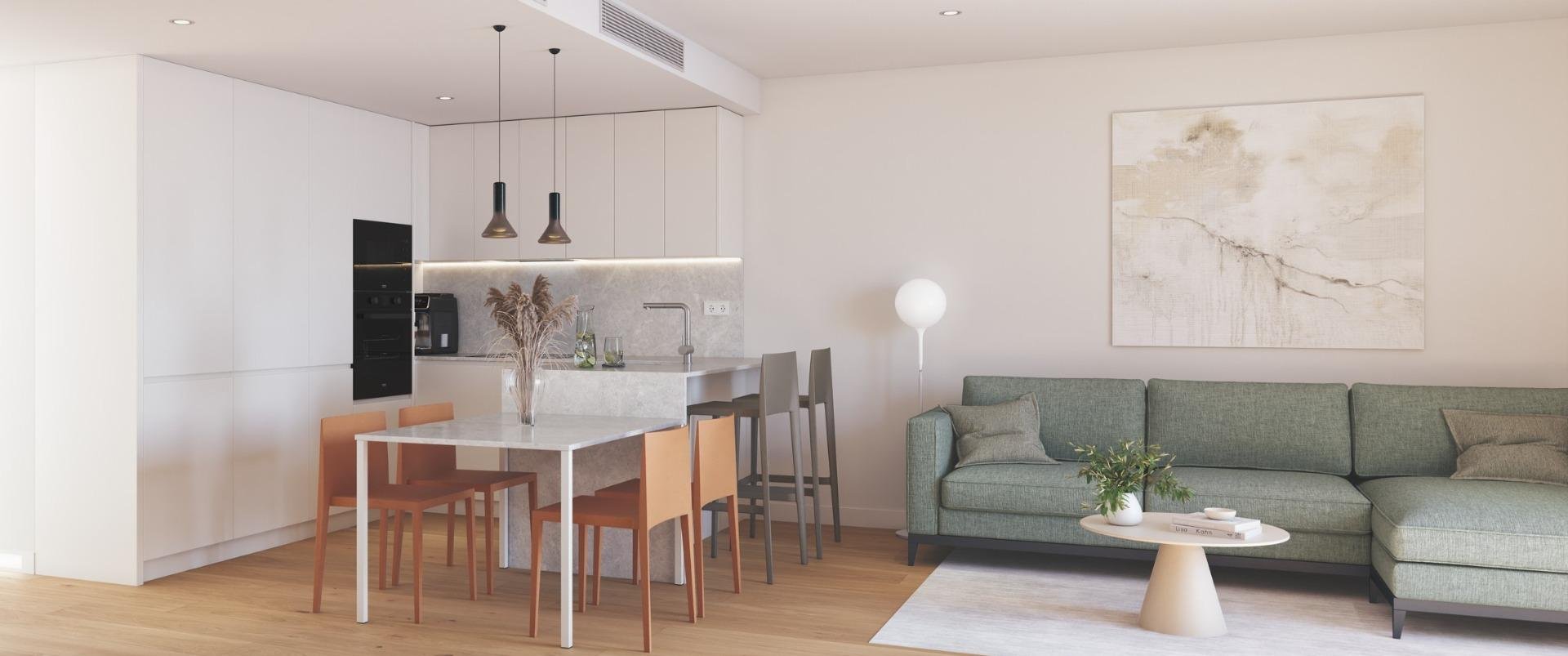 Huoneisto San Pedro del Pinatar, Murcia, Espanja 1 makuuhuone, 61 m2 No. 152174