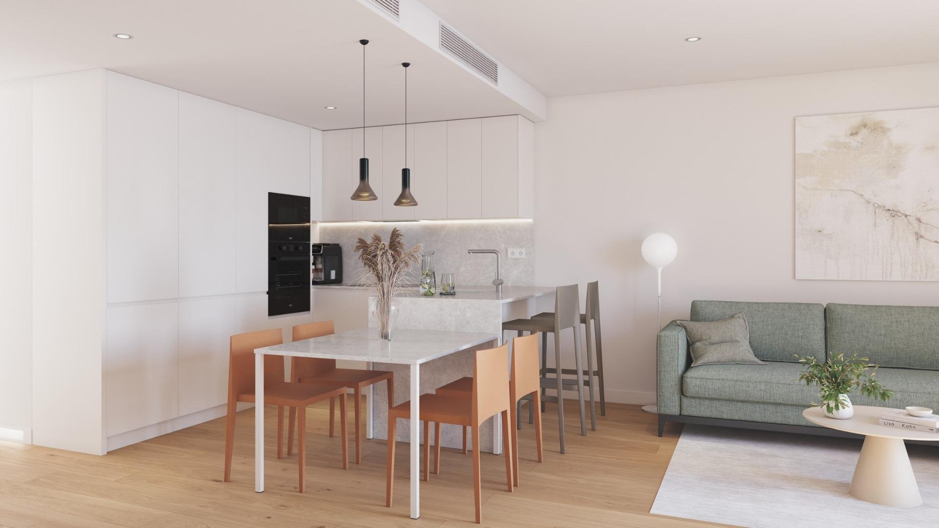Huoneisto San Pedro del Pinatar, Murcia, Espanja 1 makuuhuone, 61 m2 No. 152174