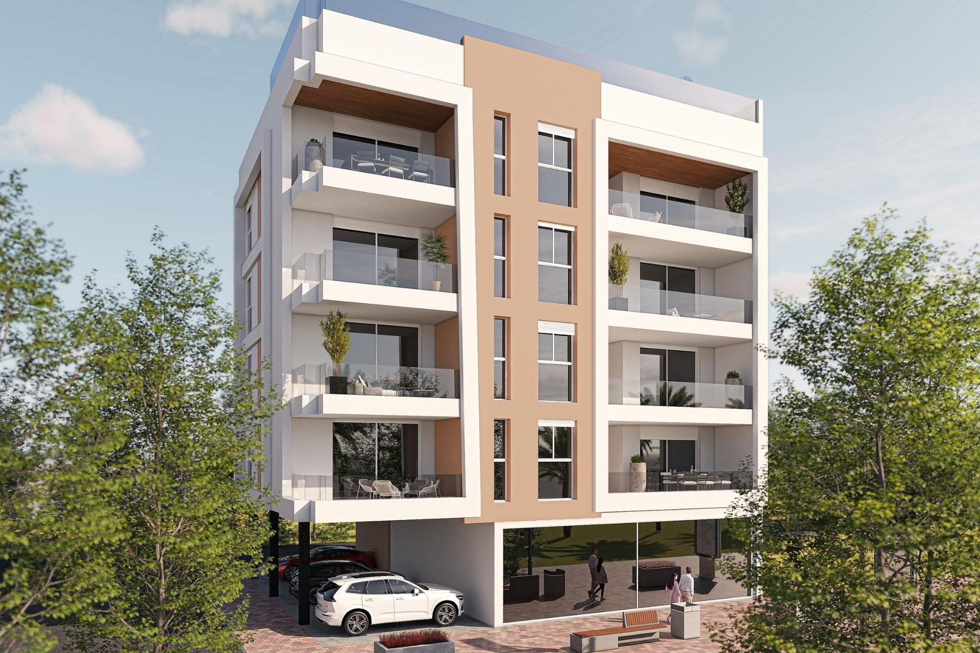 Huoneisto San Pedro del Pinatar, Murcia, Espanja 1 makuuhuone, 61 m2 No. 152174