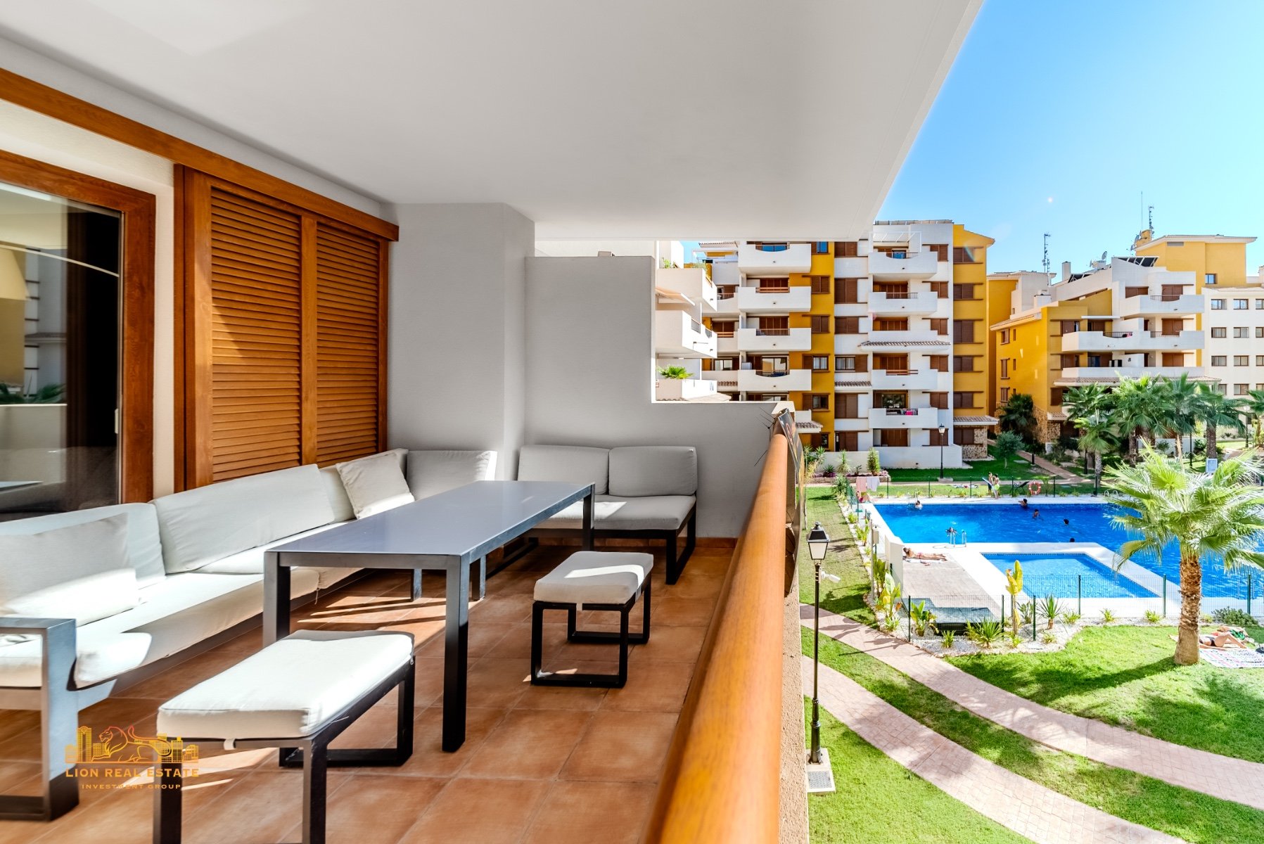 Lägenhet i Punta Prima, Alicante, Spanien 3 sovrum, 115 kvm. Nr. 136971
