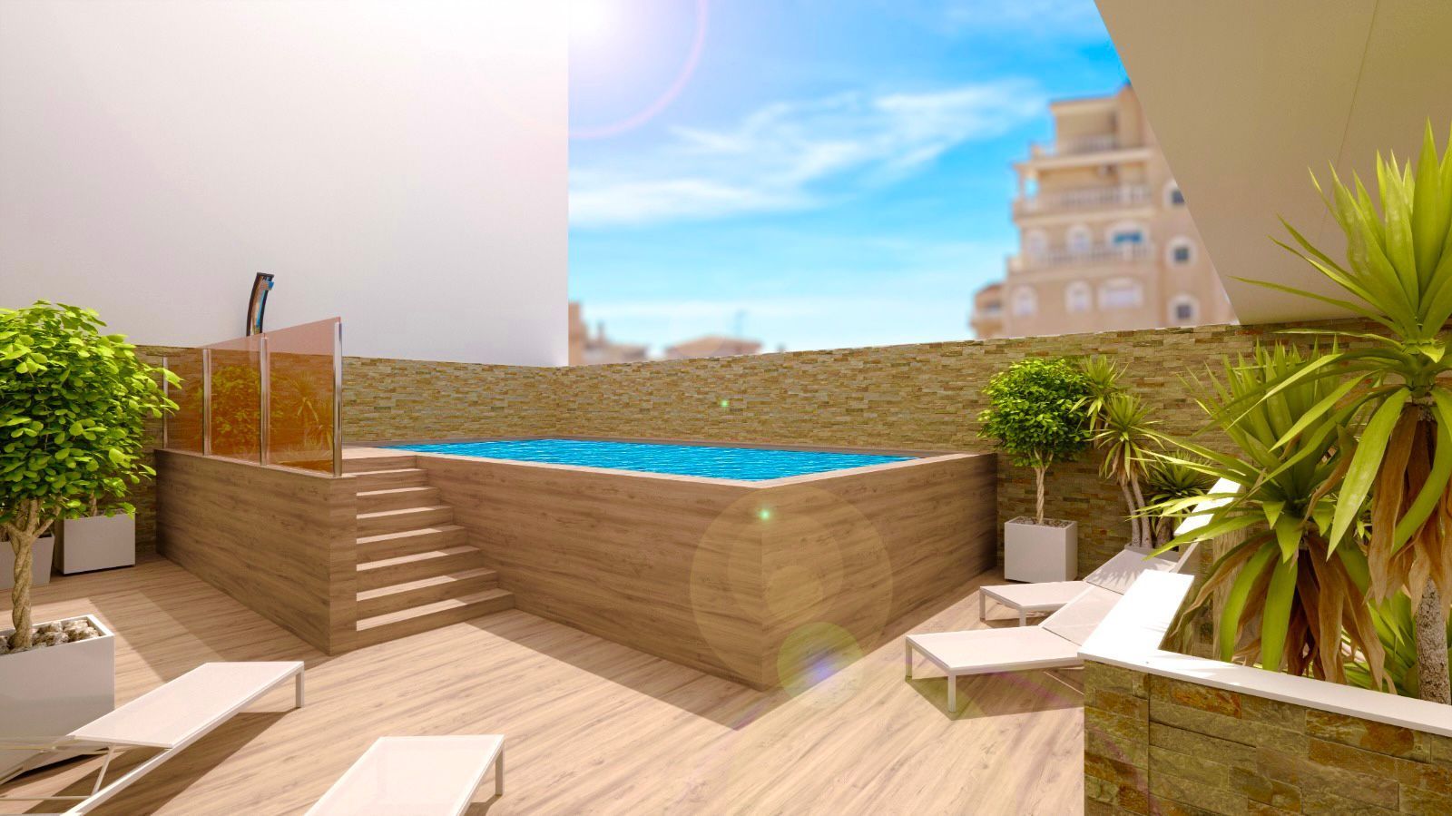 Wohnung in Torrevieja, Alicante, Spanien 3 Schlafzimmer, 150 m2 Nr. 95711