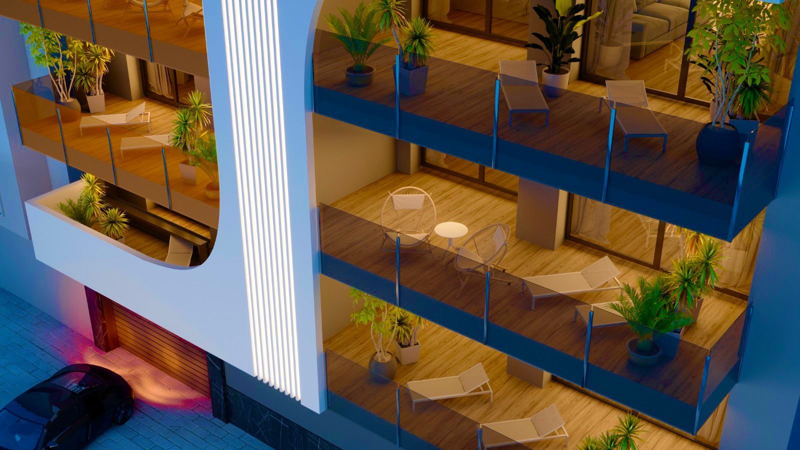 Wohnung in Torrevieja, Alicante, Spanien 3 Schlafzimmer, 150 m2 Nr. 95711