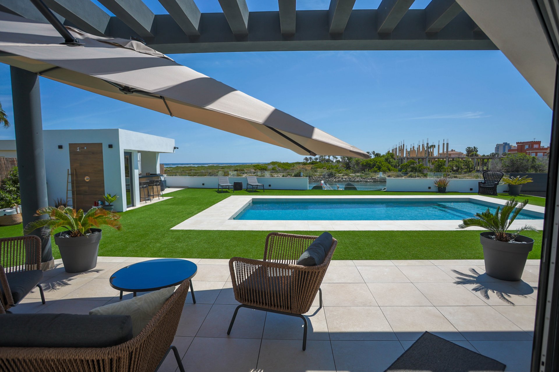 Huvila La Manga del Mar Menor, Murcia, Espanja 4 makuuhuonetta, 520 m2 No. 189955