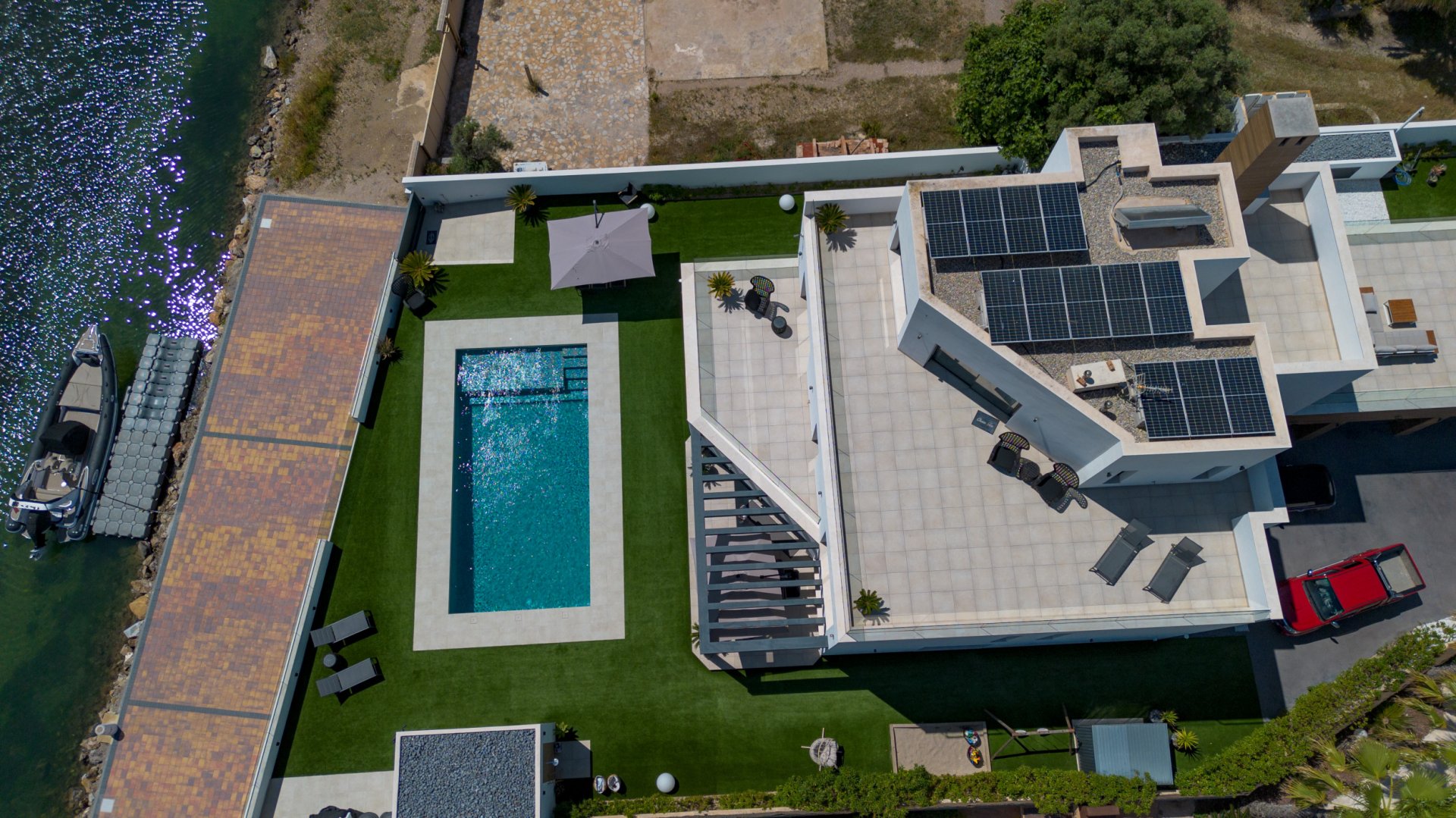 Huvila La Manga del Mar Menor, Murcia, Espanja 4 makuuhuonetta, 520 m2 No. 189955