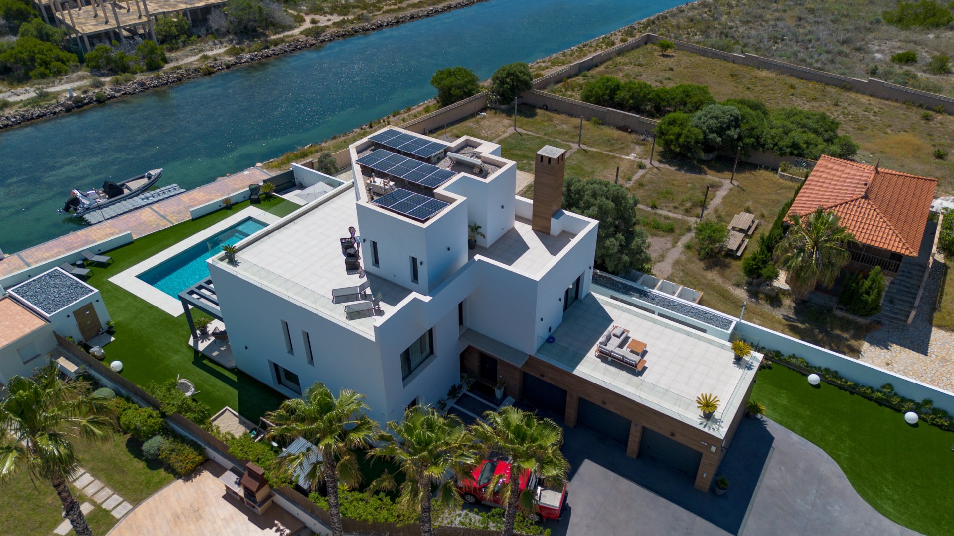 Huvila La Manga del Mar Menor, Murcia, Espanja 4 makuuhuonetta, 520 m2 No. 189955