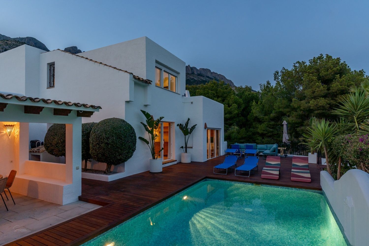 Villa a Altea, Alicante, Spagna 3 camere da letto, 198 mq. N° 180022