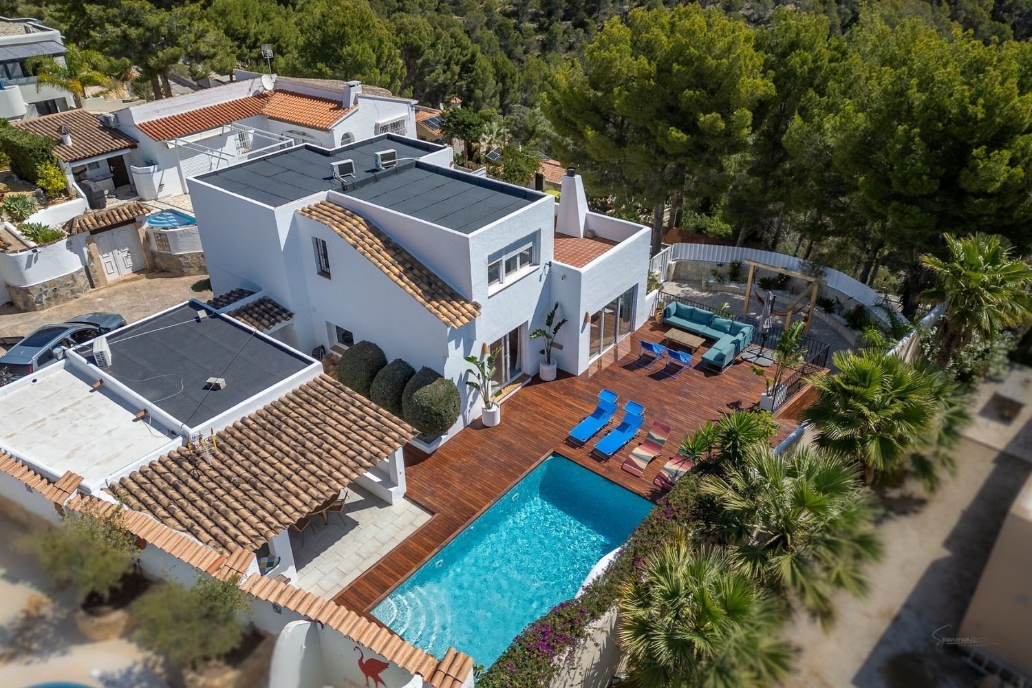 Villa a Altea, Alicante, Spagna 3 camere da letto, 198 mq. N° 180022