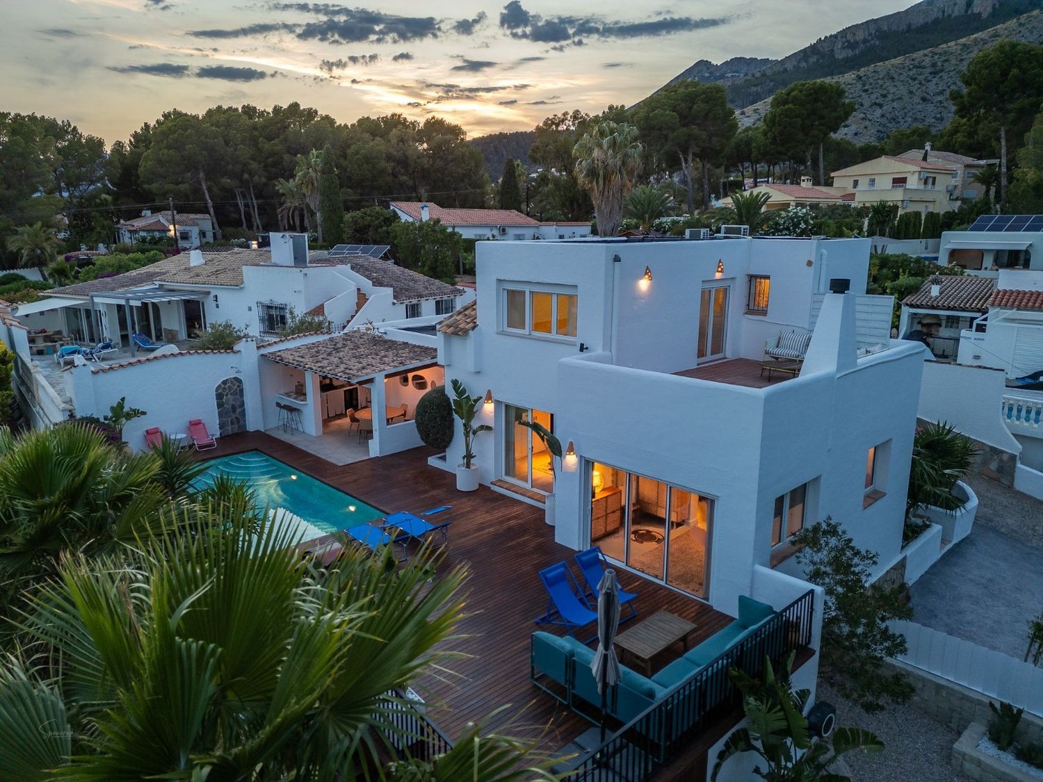 Villa a Altea, Alicante, Spagna 3 camere da letto, 198 mq. N° 180022