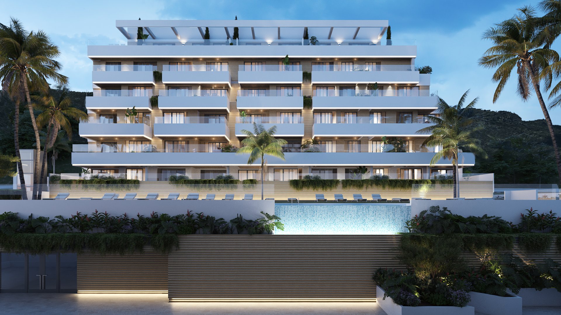 Wohnung in Torremolinos, Malaga, Spanien 2 Schlafzimmer, 131 m2 Nr. 180023