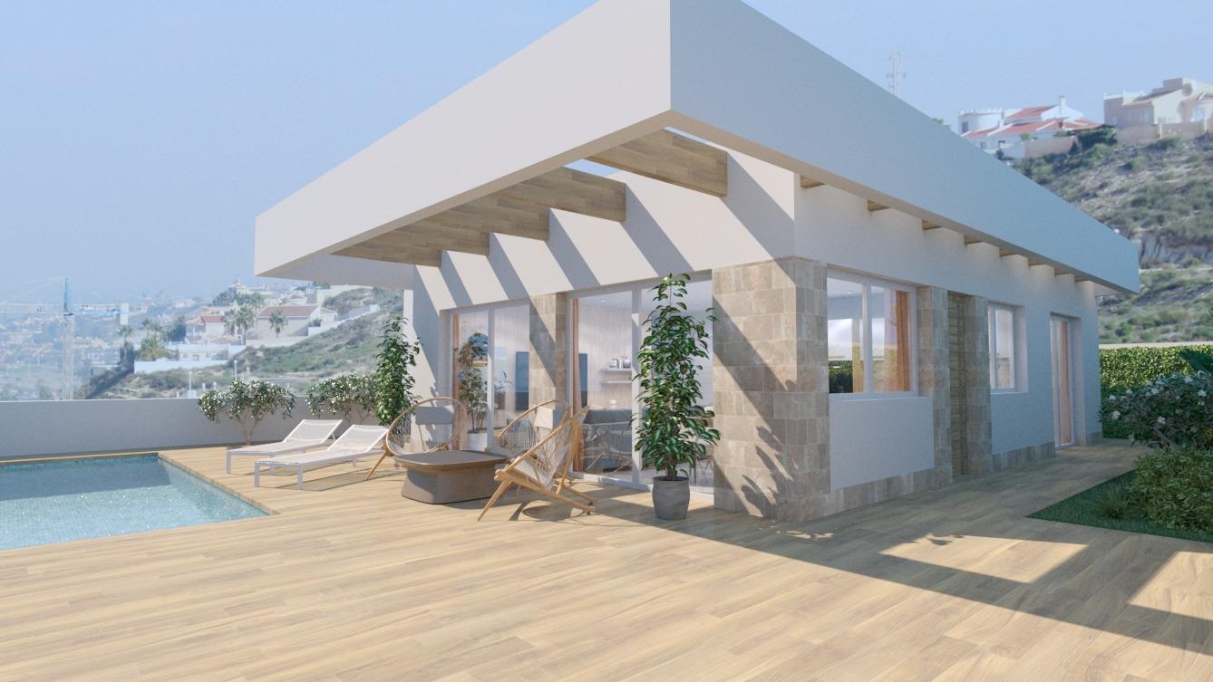 Villa i Ciudad Quesada, Alicante, Spanien 3 sovrum, 189 kvm. Nr. 111473