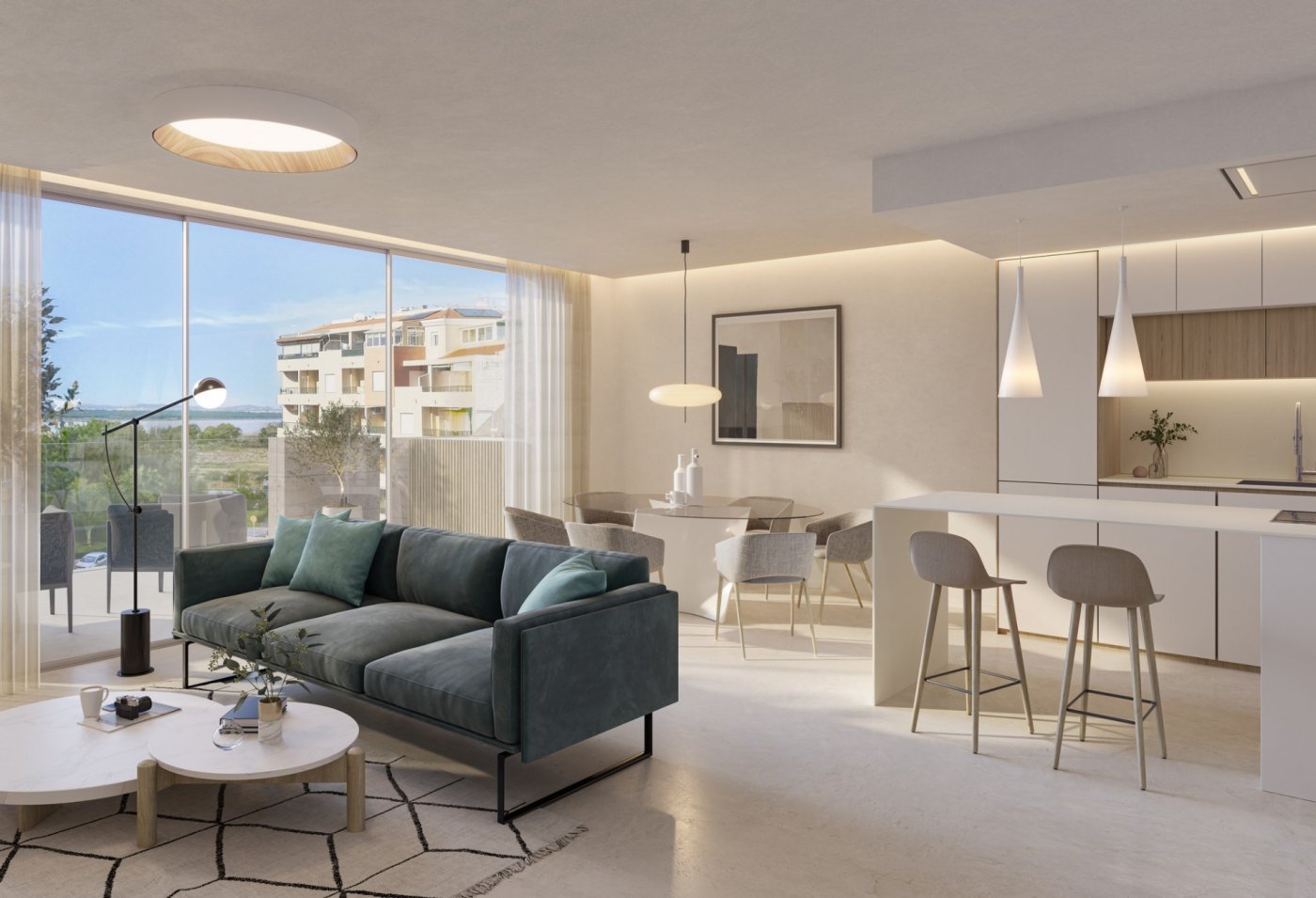 Penthäuser in Torrevieja, Alicante, Spanien 3 Schlafzimmer, 91 m2 Nr. 111440