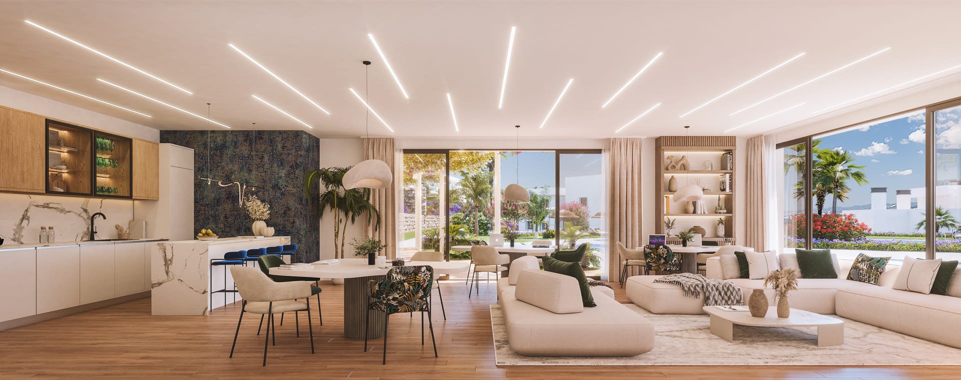Bungalow en Casares, Málaga, España 3 dormitorios, 105 m2 No. 137030