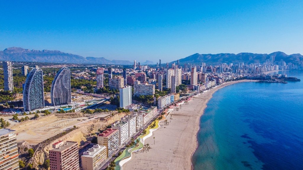 Квартира в Бенидорм, Аликанте, Испания 2 спальни, 93м2 №144766