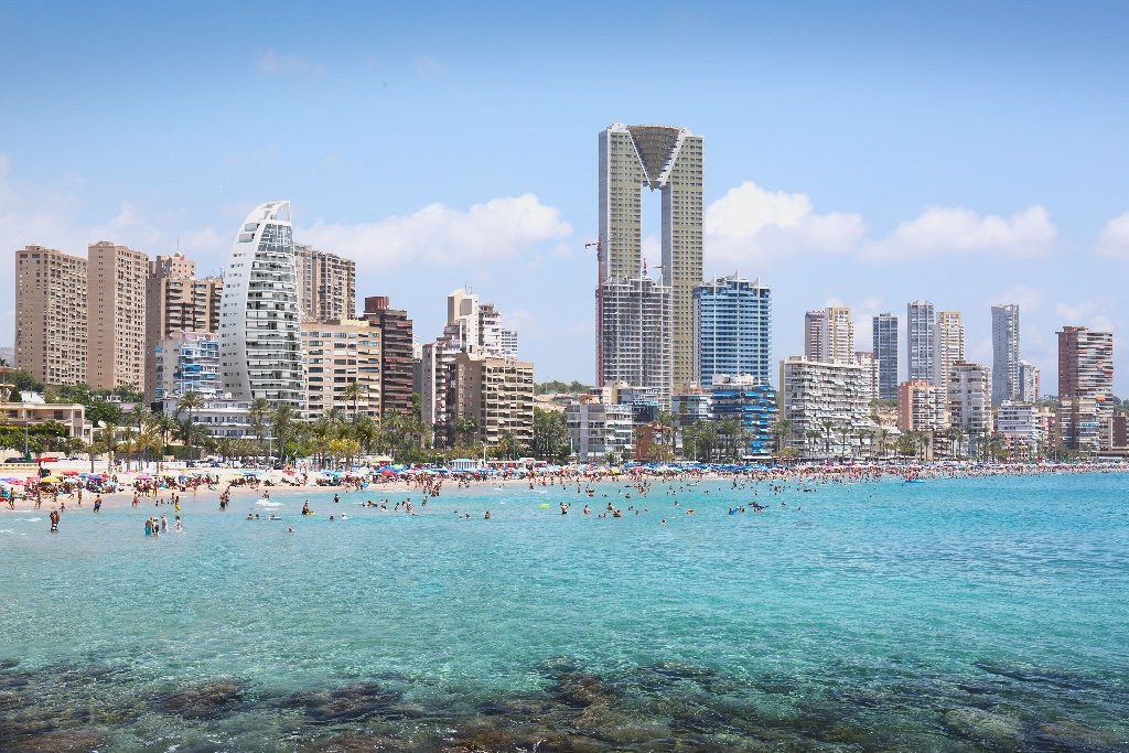 Квартира в Бенидорм, Аликанте, Испания 2 спальни, 93м2 №144766