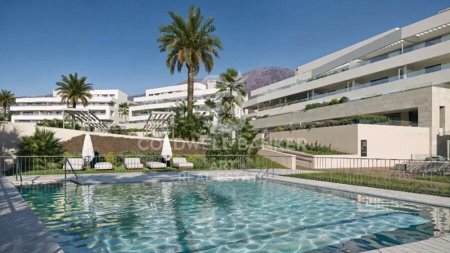 Huoneisto Estepona, Malaga, Espanja 2 makuuhuonetta, 107 m2 No. 158976
