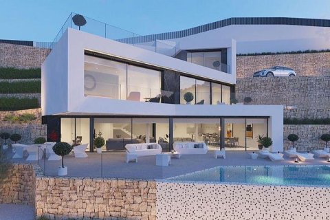 Villa in Benissa, Alicante, Spain 4 bedrooms, 491 sq.m. No. 187141