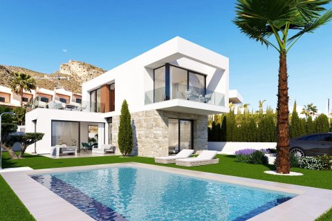 Villa en Finestrat, Alicante, España 3 dormitorios, 155 m2 No. 187140