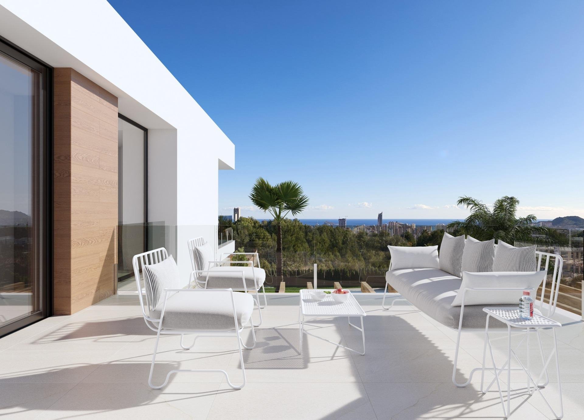 Villa à Finestrat, Alicante, Espagne 3 chambres, 155 m2 No. 187140