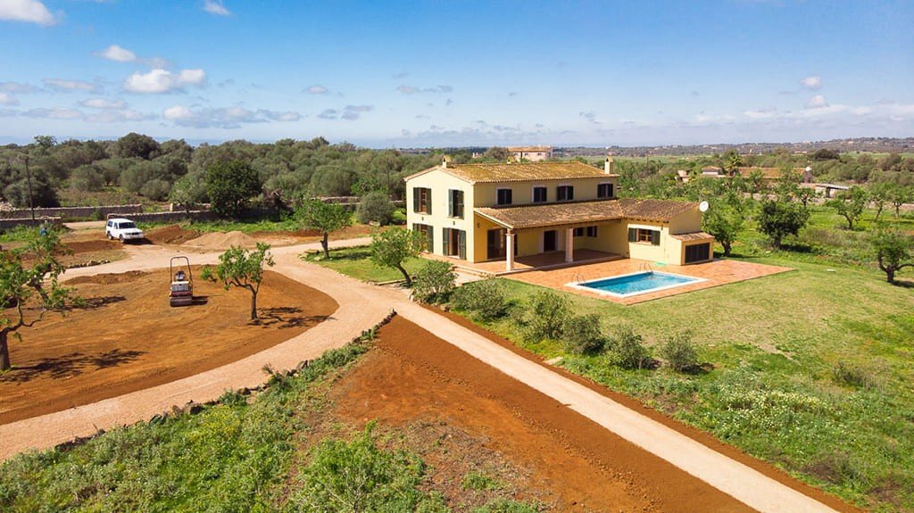 Villa en Santanyi, Mallorca, España 4 dormitorios, 354 m2 No. 148212