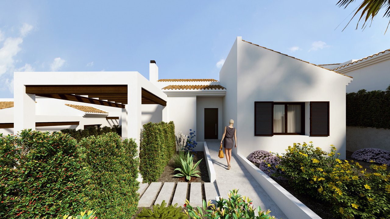 Talo Algorfa, Alicante, Espanja 3 makuuhuonetta, 135 m2 No. 101579