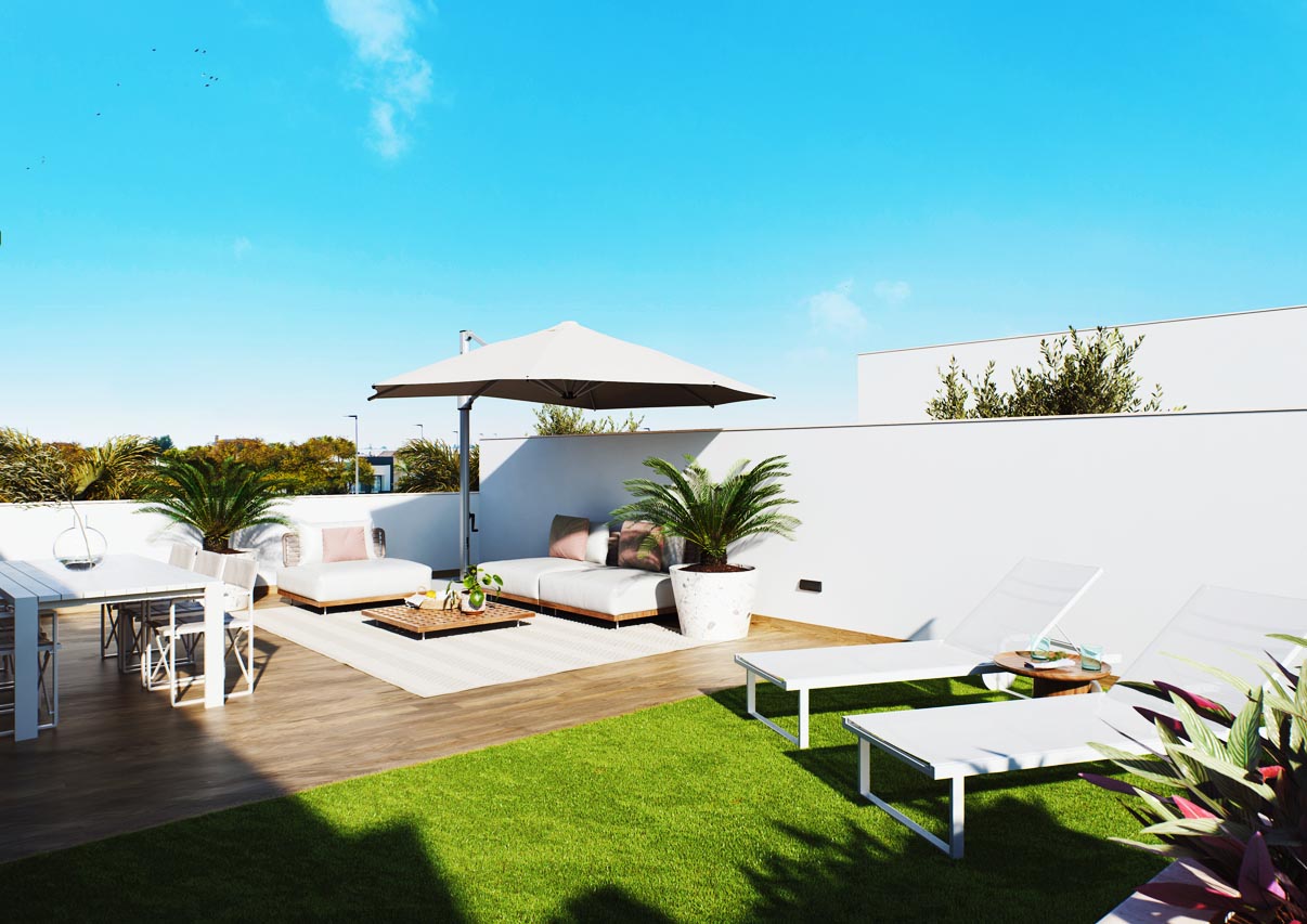 Huoneisto Pilar de la Horadada, Alicante, Espanja 2 makuuhuonetta, 71 m2 No. 101576