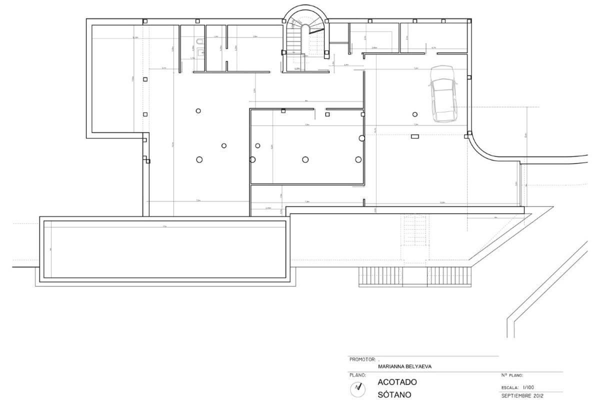 Вилла в Кальпе, Аликанте, Испания 5 спален, 670м2 №80593