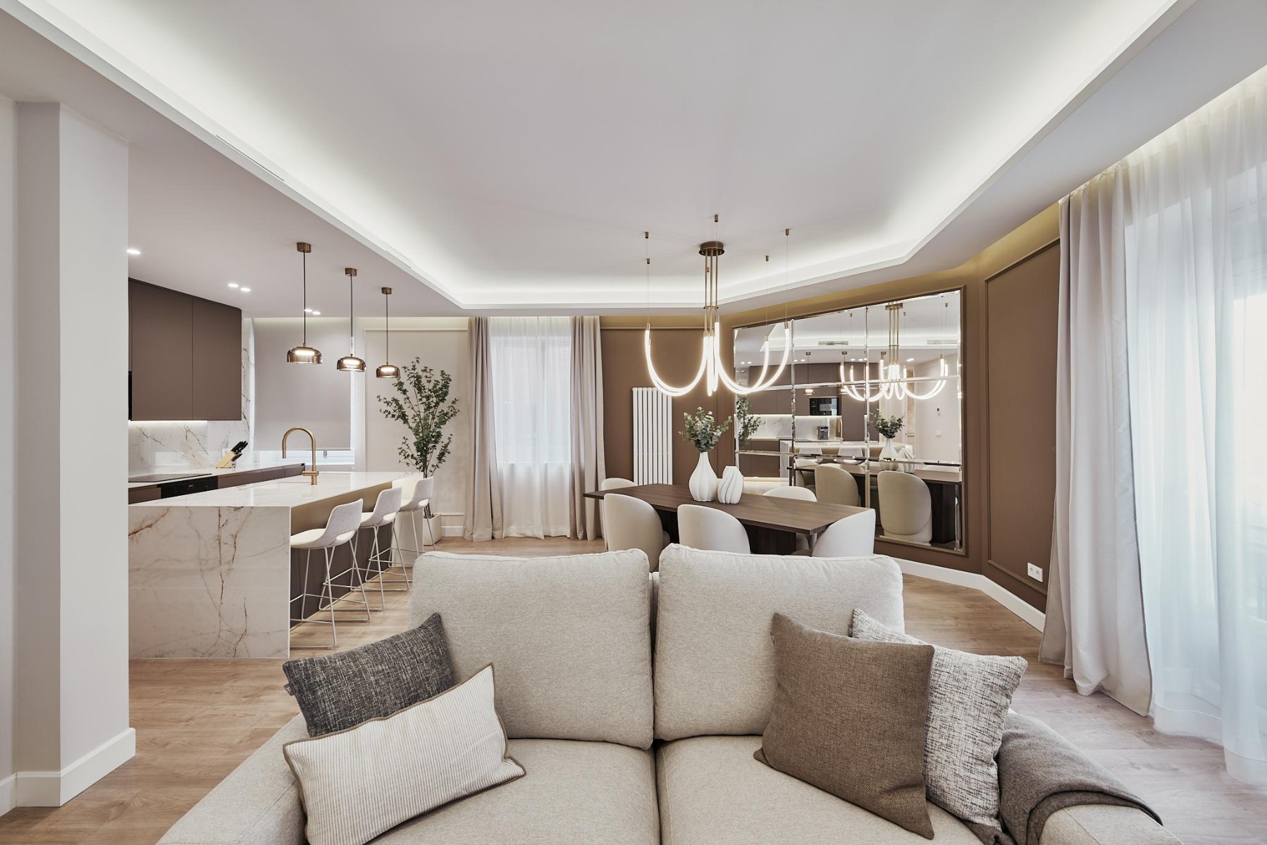 Apartment in Madrid, Spain 2 bedrooms, 104 sq.m. No. 180162