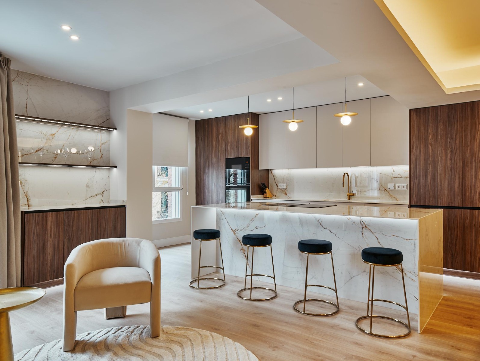 Apartment in Madrid, Spain 3 bedrooms, 189 sq.m. No. 180164