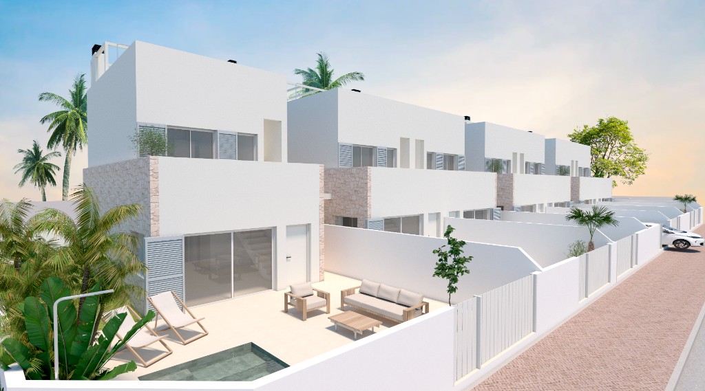 Townhouse in Pilar de la Horadada, Alicante, Spain 3 bedrooms,  No. 144953
