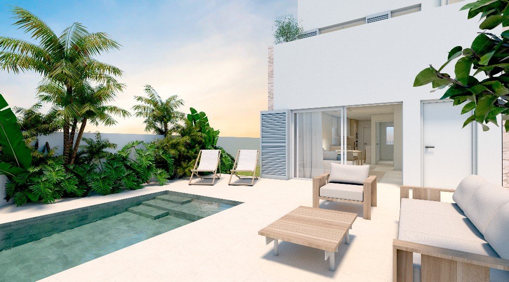 Townhouse in Pilar de la Horadada, Alicante, Spain 3 bedrooms,  No. 144953