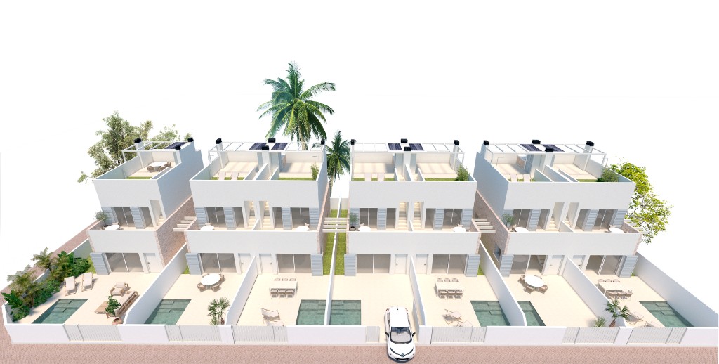 Townhouse in Pilar de la Horadada, Alicante, Spain 3 bedrooms,  No. 144953