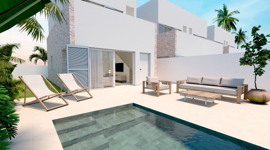 Townhouse in Pilar de la Horadada, Alicante, Spain 3 bedrooms,  No. 144953