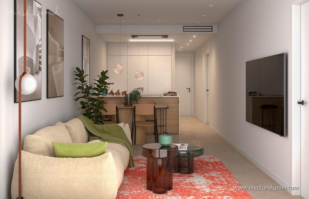 Huoneisto La Marina, Alicante, Espanja 2 makuuhuonetta, 78 m2 No. 148494