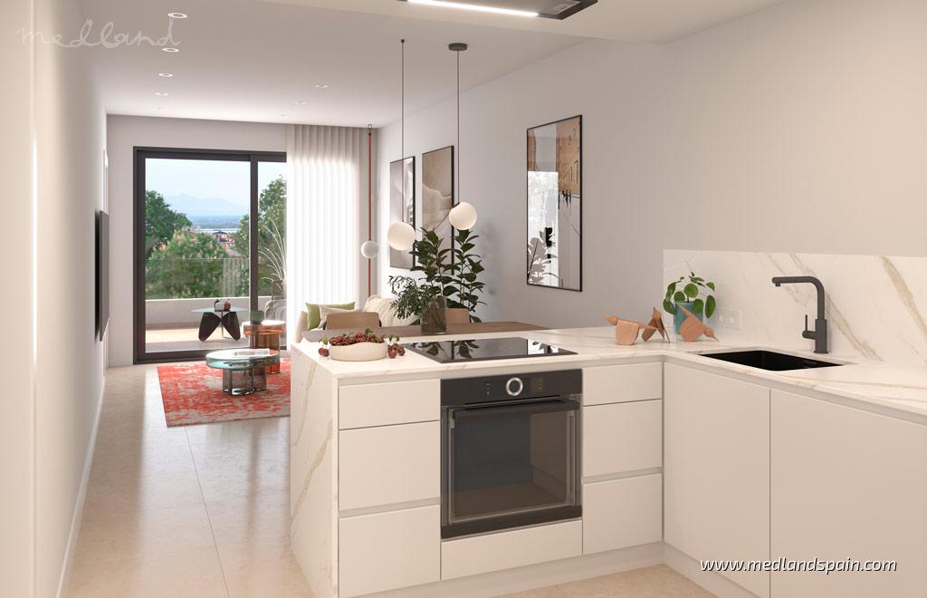 Huoneisto La Marina, Alicante, Espanja 2 makuuhuonetta, 78 m2 No. 148494