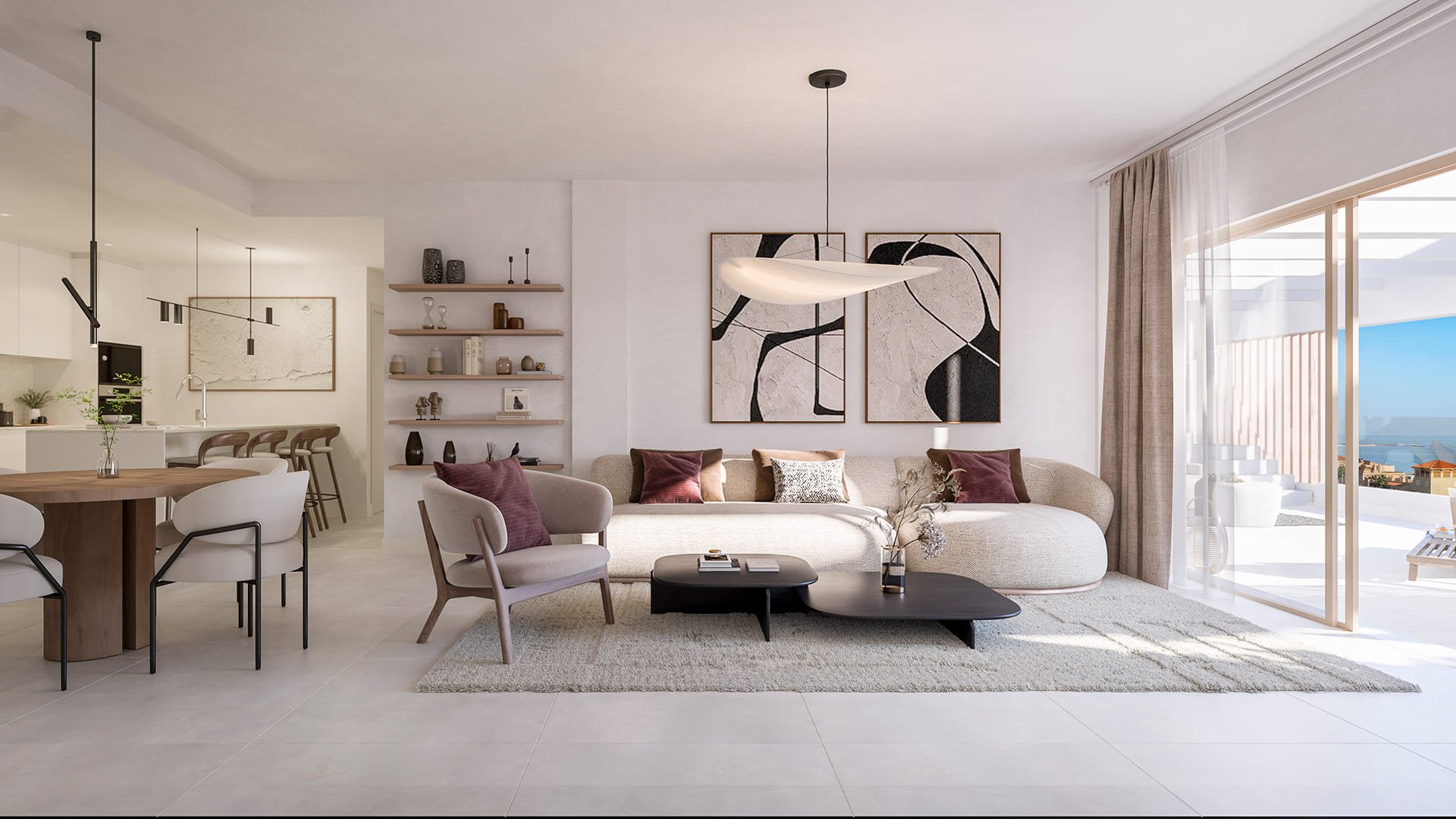 Wohnung in Estepona, Malaga, Spanien 1 Schlafzimmer, 80 m2 Nr. 149487