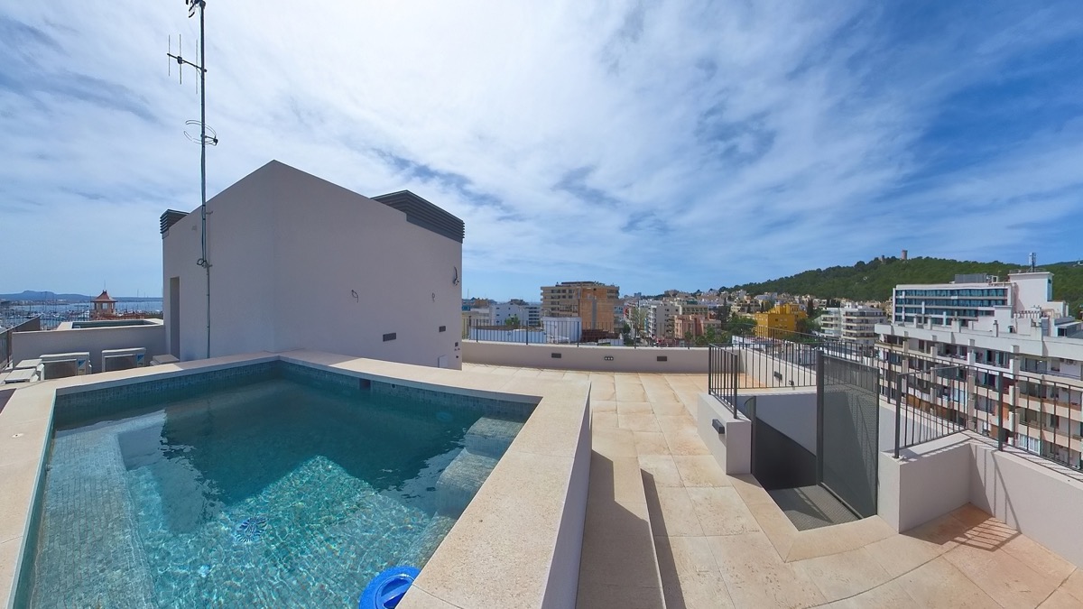 Penthauss Palma de Majorca, Mallorca, Spānijā 2 istabas, 74 m2 Nr. 111757